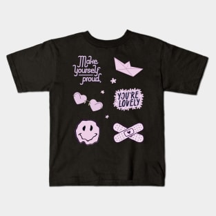 Light purple set Kids T-Shirt